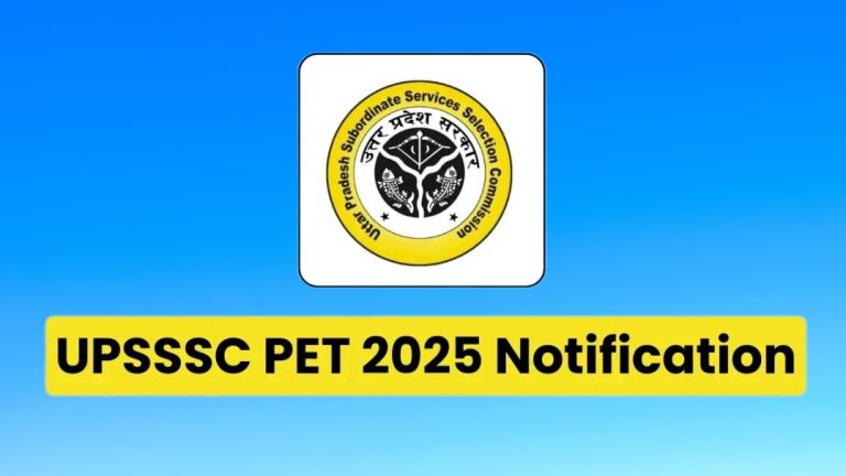 UPSSSC PET 2025