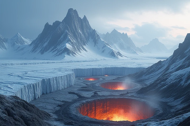 आइसलैंड के ग्लेशियर