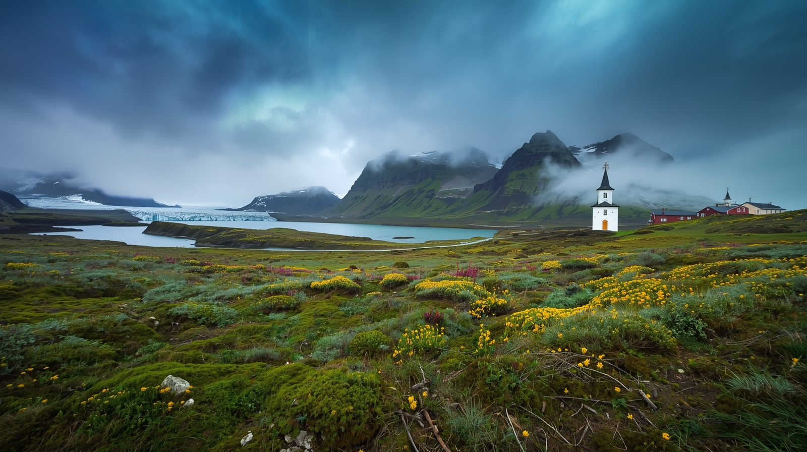 आइसलैंड के छोटे गाँव